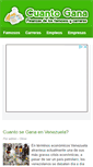 Mobile Screenshot of cuanto-gana.com